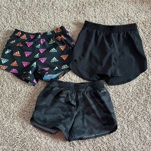 Girls Athletic Shorts - Lot of 3